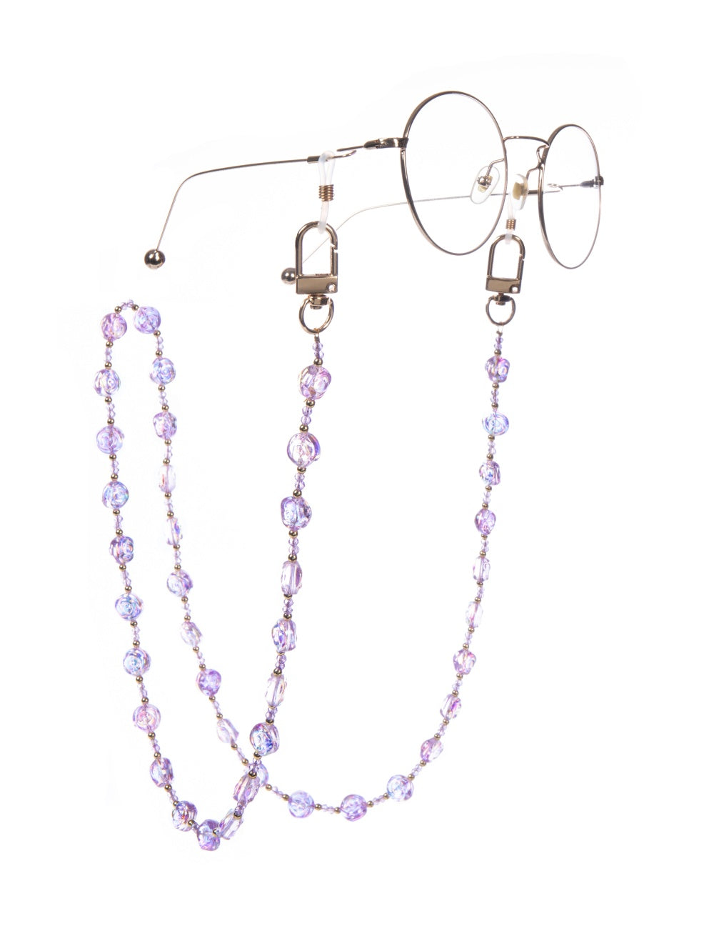 Crystal Neck Lanyard BC5624 - Purple