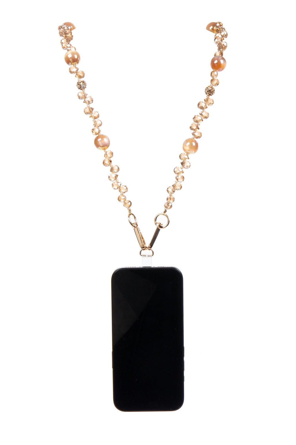 Crystal Bead Crossbody Lanyard PC5628