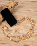 Crystal Bead Crossbody Lanyard PC5628