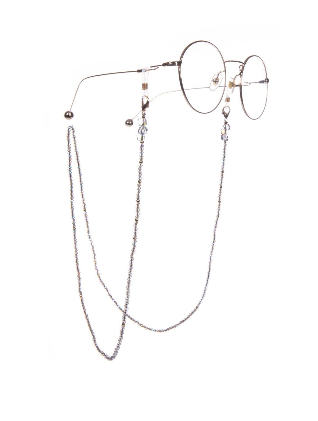 Crystal Beaded Glasses Holder Chains AN15636 - AB