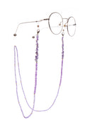 Handmade Amethyst Bead Glasses Holder EC5638 - Amethyst
