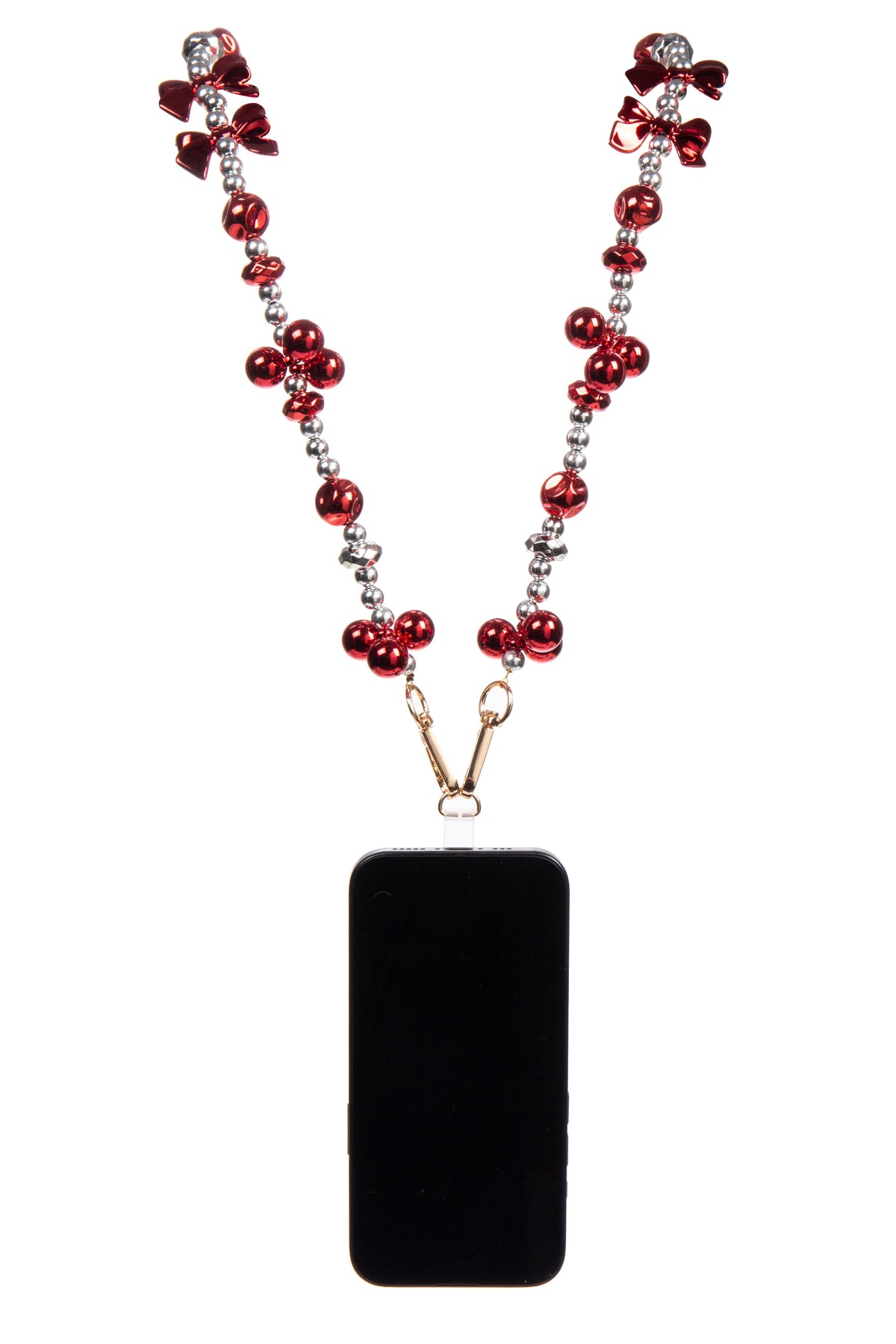 Ribbon Beaded Lanyard PC5641