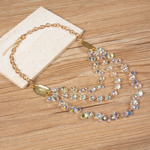 Crystal Beaded Necklace N5643