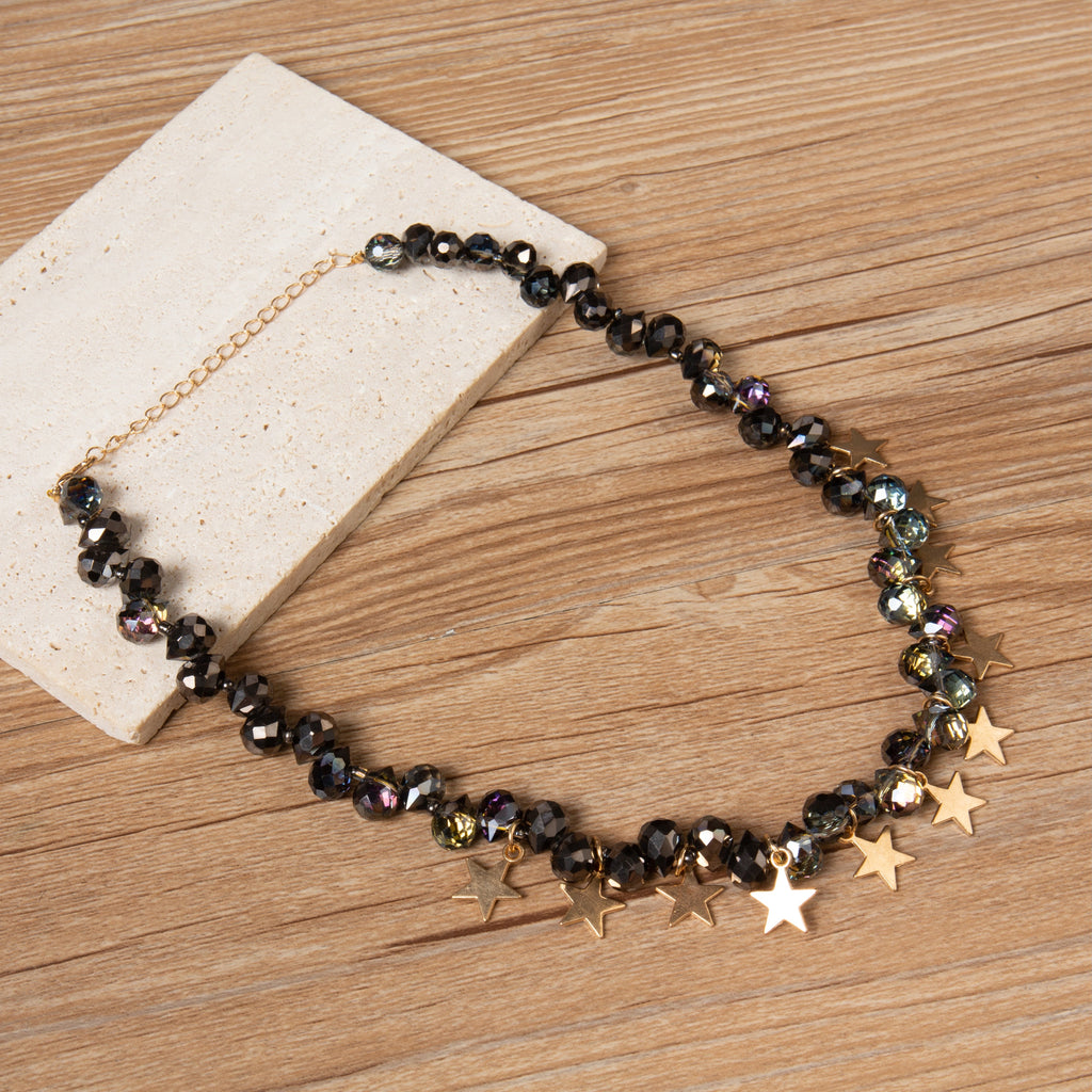 Star Beaded Necklace N5644