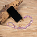 Crystal Bead Neck Lanyard PC5647 - Purple AB