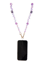 Bow Crystal Bead Neck Crossbody Phone Lanyard PC5650