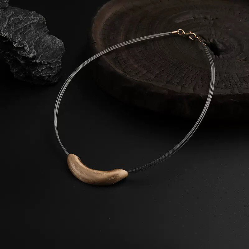 Irregular Shape Pendant Necklace N5667