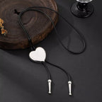 Heart Shape Metal Necklace N5692