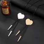 Heart Shape Metal Necklace N5692