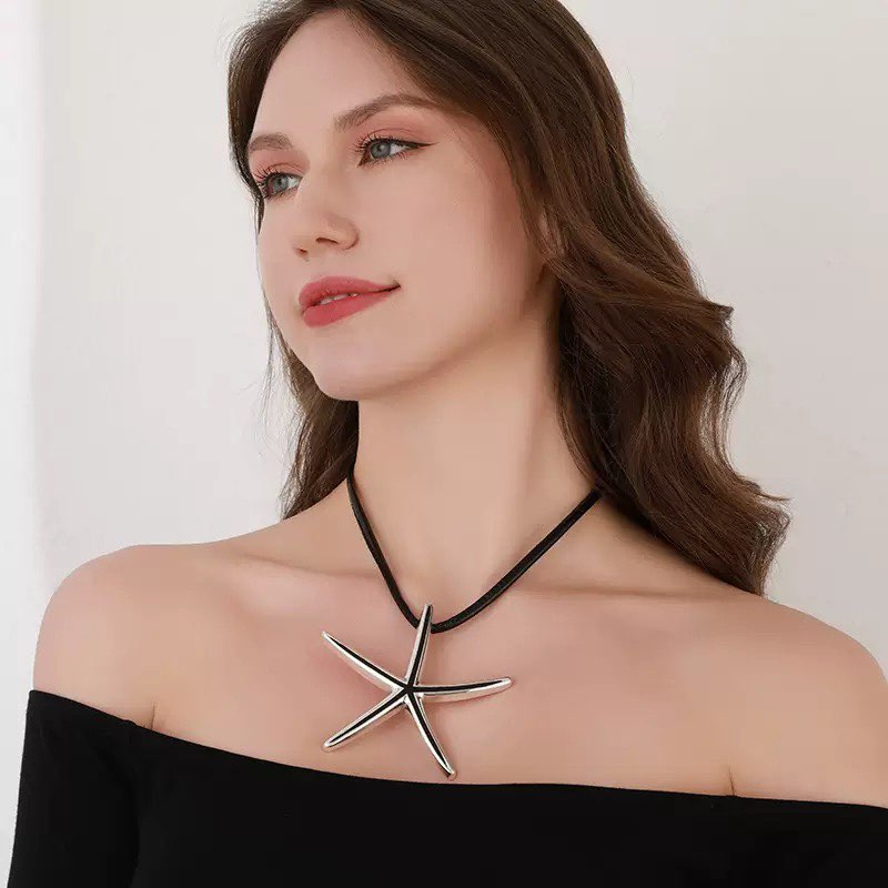 Starfish Metal Necklace N5694