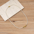 Baroque Style Lock Necklace N5710