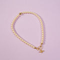 Bee Pendant Baroque Style Lock Necklace Necklace N5735