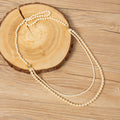 Glass Beads Pearl Necklace N5745
