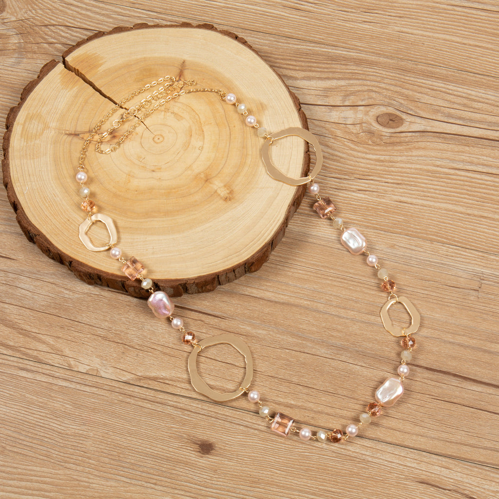 Crystal Alloy Necklace N5779