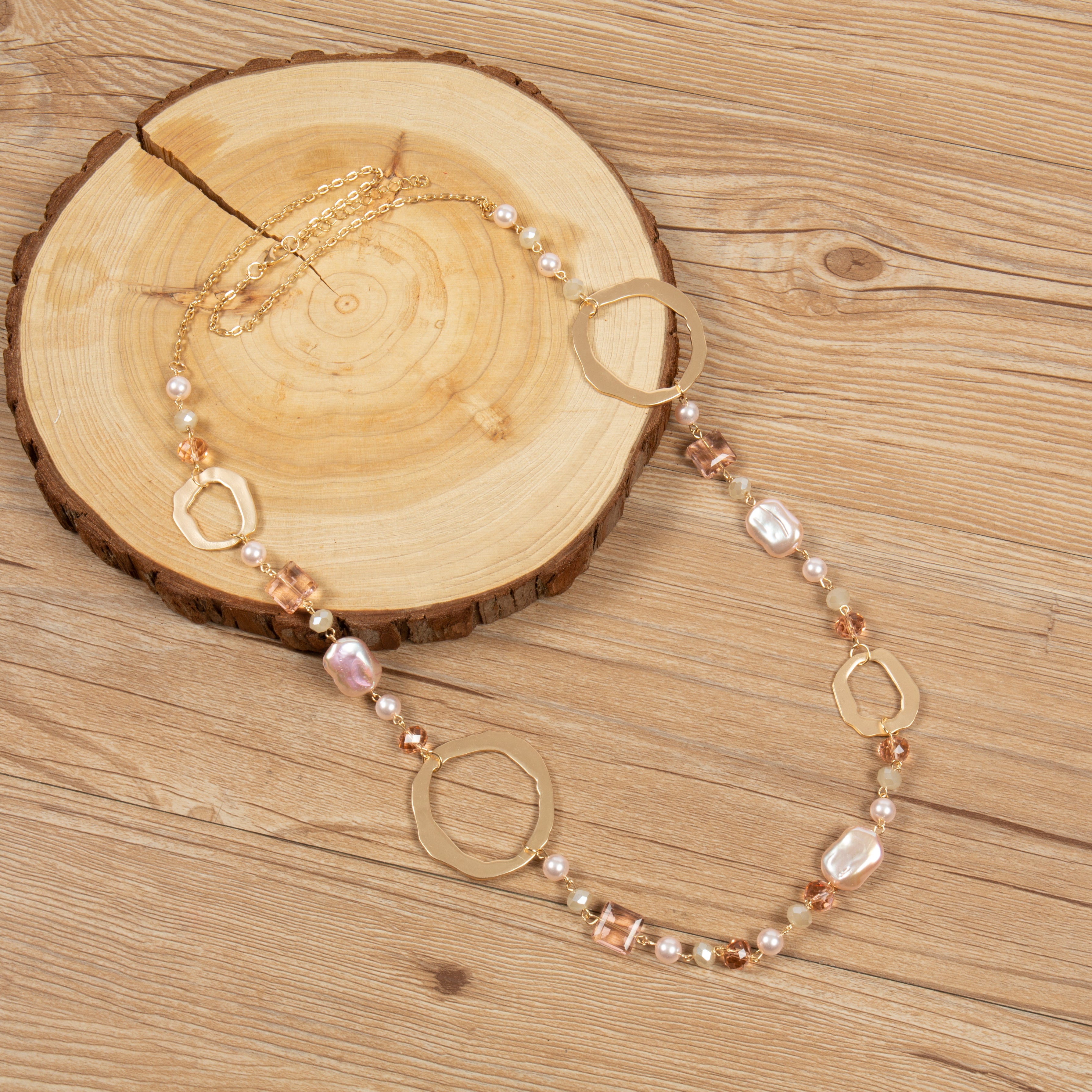 Crystal Alloy Necklace N5779