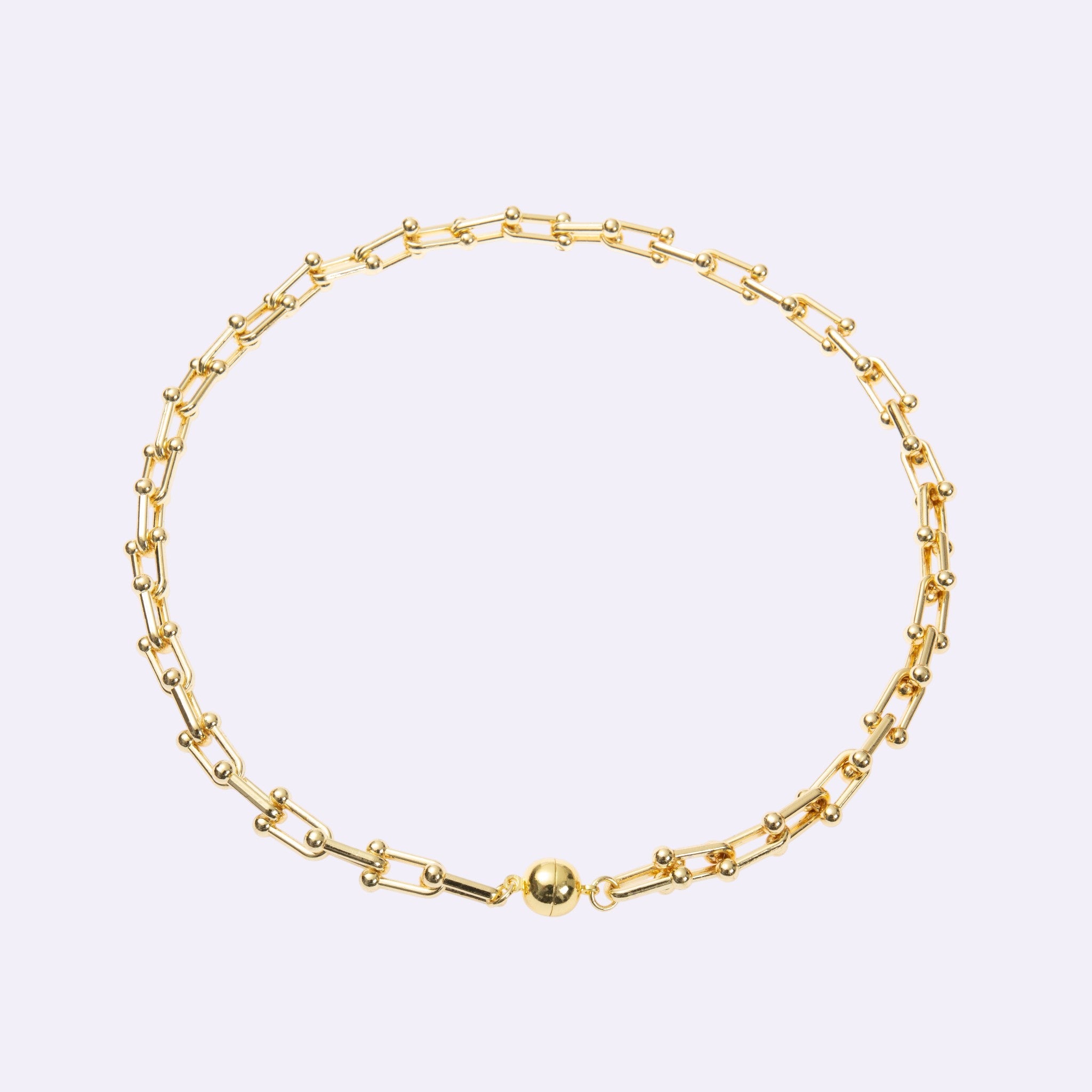 18K Gold Plated Fashion Necklace N5791