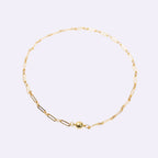 18K Gold Plated Rectangle Necklace N5793-18