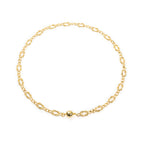 18K Gold Plated Square Necklace N5797
