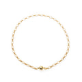 18K Gold Plated Square Necklace N5798