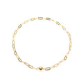 18K Gold Plated Rectangle Necklace N5804