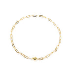 18K Gold Plated Rectangle Necklace N5804