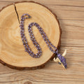 Bull Amethyst Pendant Necklace N5872