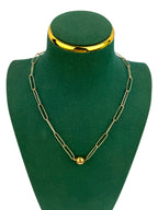 Lock Chain Stainless Steel Necklace N5899