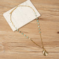 Amazonite Stainless Steel Necklace N5901