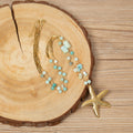 Amazonite Stainless Steel Necklace N5902
