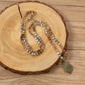 Dalmatian Jasper Necklace N5945