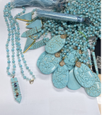 Cracked Turquoise Necklace N5954