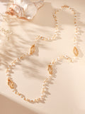 Glass Beads Crystal Necklace N5976