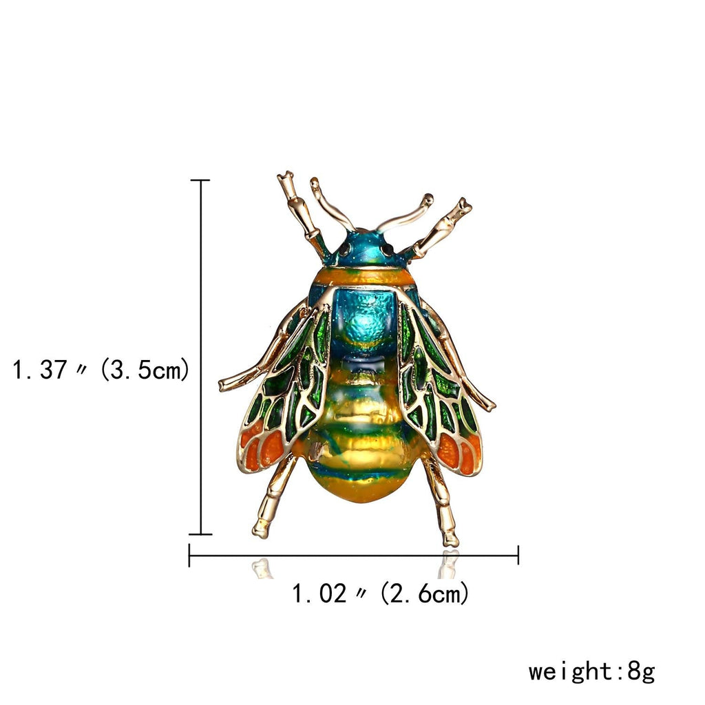 Alloy Insect Enamel Brooch PA3180