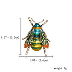 Alloy Insect Enamel Brooch PA3180