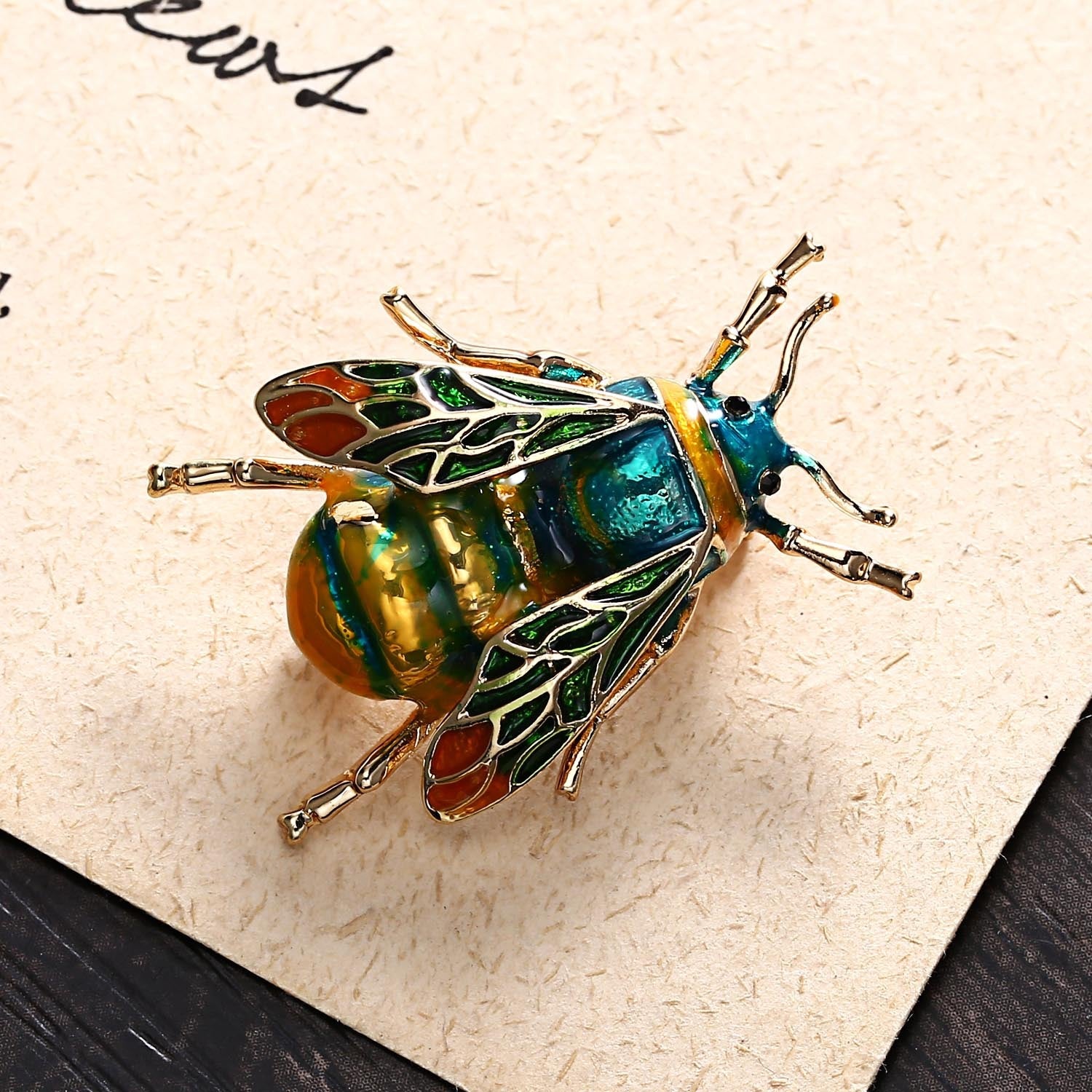 Alloy Insect Enamel Brooch PA3180
