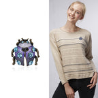 Alloy Rhinestone Ladybug Brooch PA3185