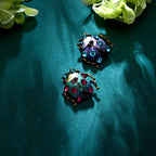 Alloy Rhinestone Ladybug Brooch PA3185