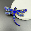 Rhinestone Dragonfly Brooch PA3211 - Large