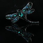 Rhinestone Dragonfly Brooch PA3211 - Small