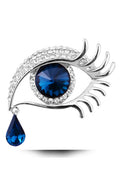 Angle Tear Rhinestone Brooches PA3221