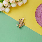 Rhinestone Cactus Brooch PA3276