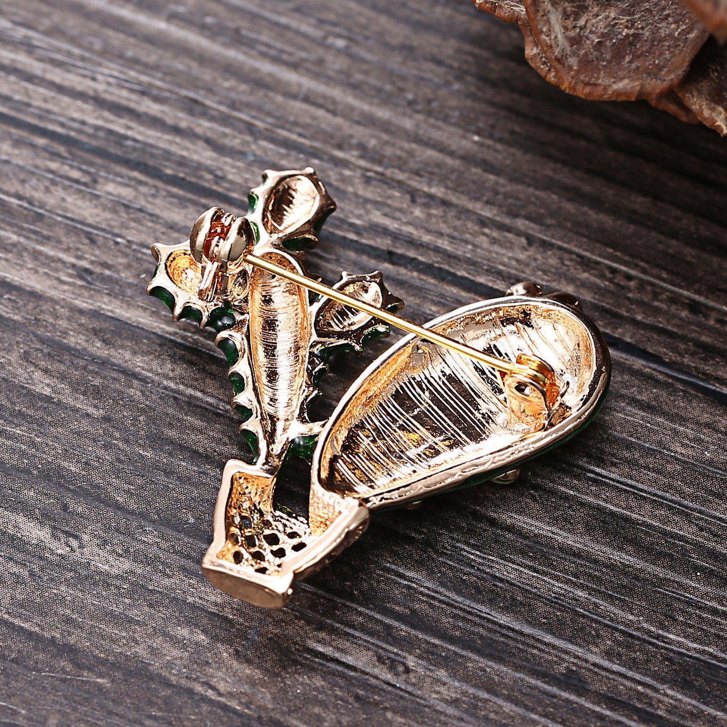 Alloy Cactus Brooch PA3278