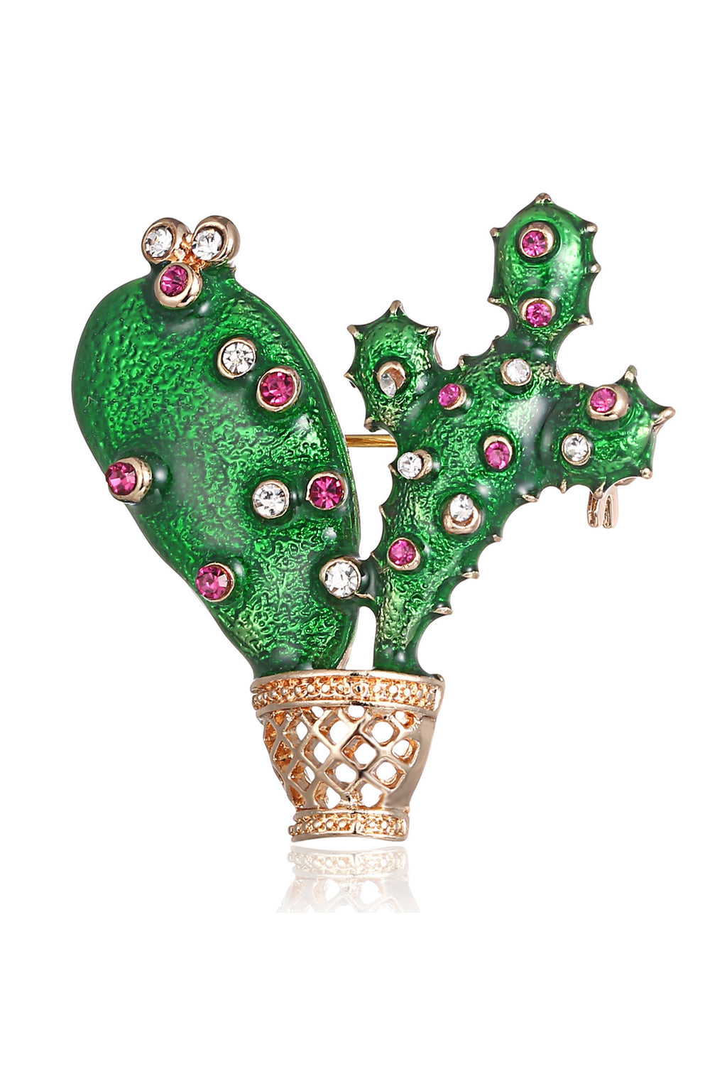 Alloy Cactus Brooch PA3278