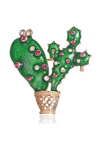 Alloy Cactus Brooch PA3278