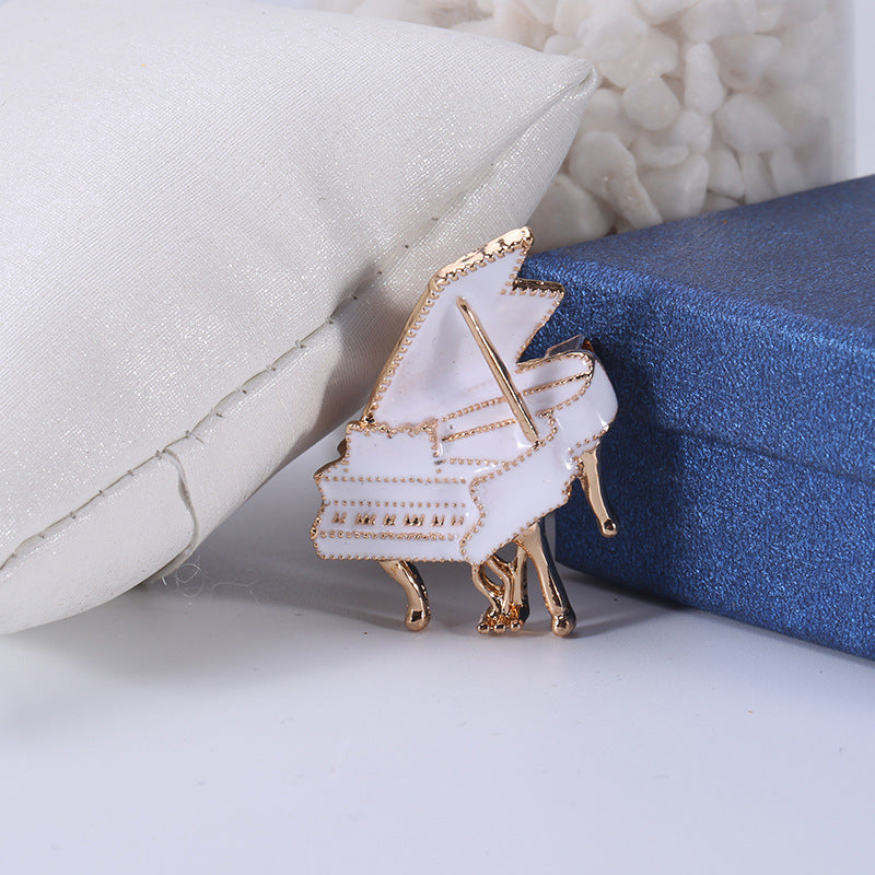 Piano Alloy Brooch PA3336