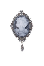 Baroque Portrait Brooch PA3344 - view 2