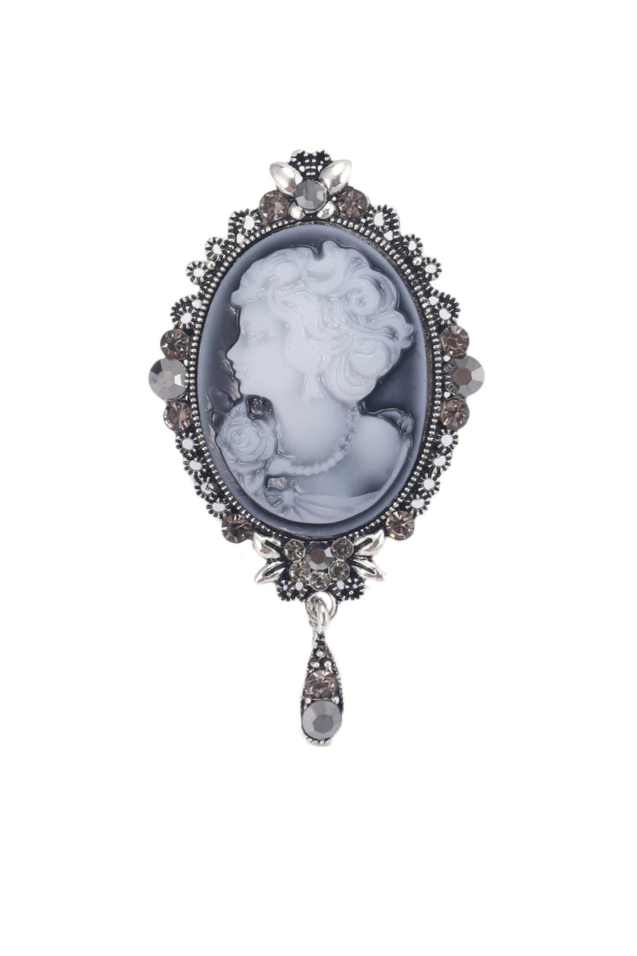 Baroque Portrait Brooch PA3344