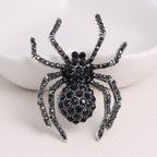 Spider Rhinestone Brooch PA3356