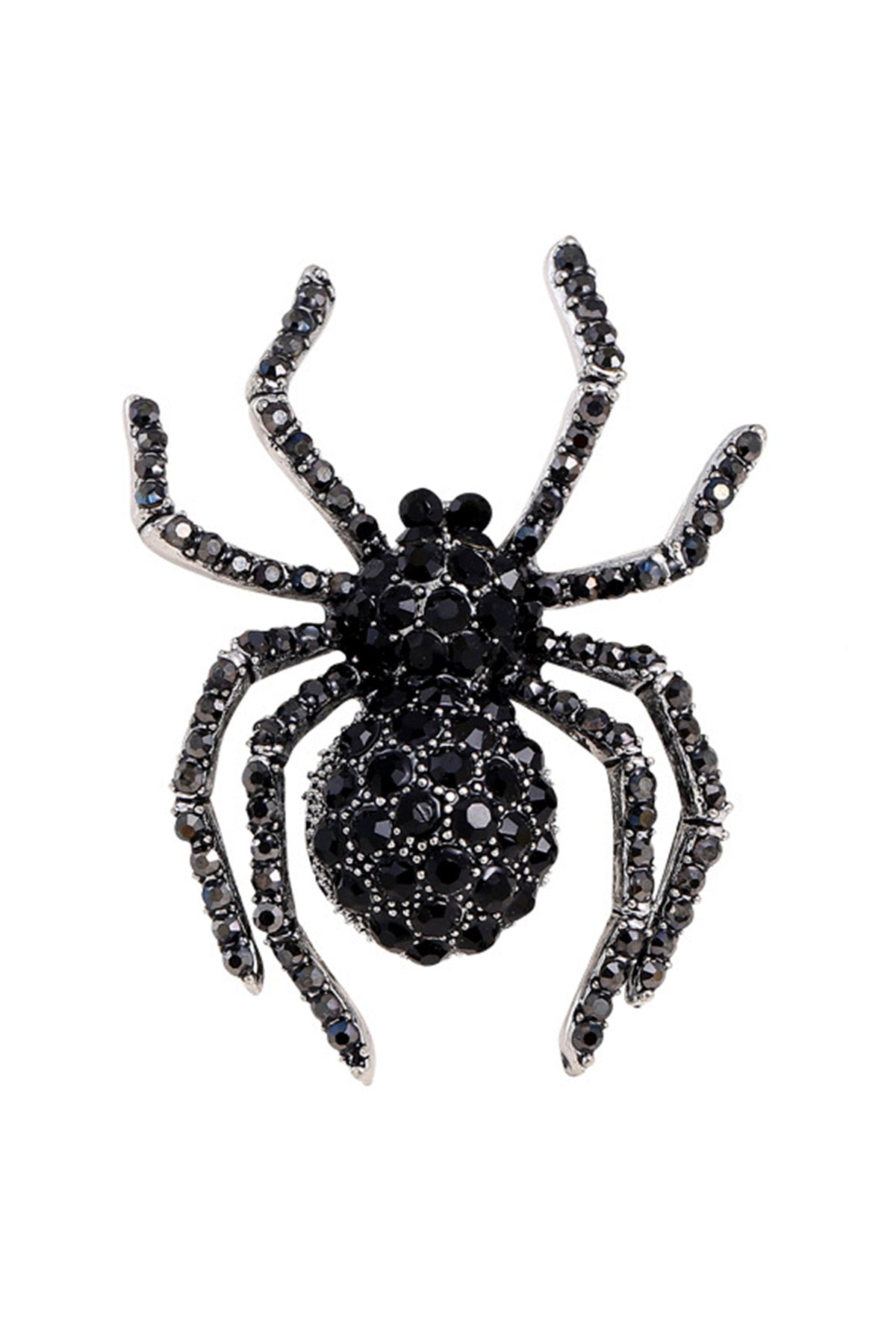 Spider Rhinestone Brooch PA3356