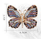 Butterfly Rhinestone Brooch PA3403